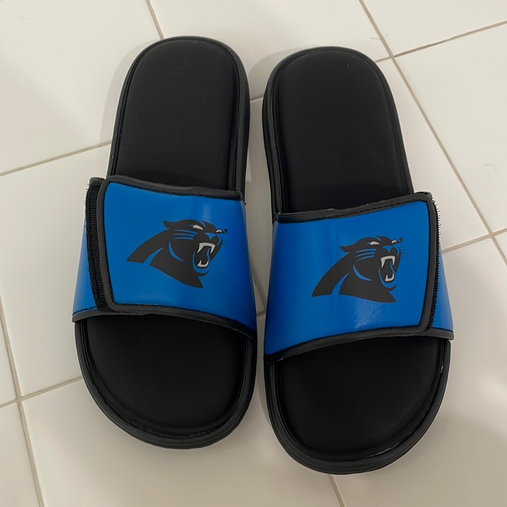 Men’s Carolina Panthers slides